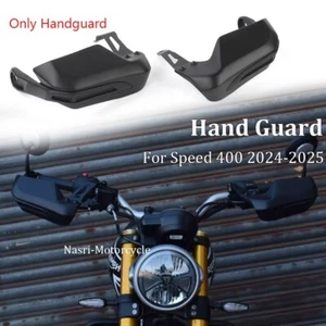 Kits de cubierta de deflectores de viento para manillar Speed 400 2024 2025 negro - Imagen 1 de 11