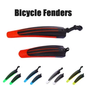 2pcs Bicycle Fenders Splash Fender Guard Set Mountain Bike Rear Front Mudguard C - Bild 1 von 32