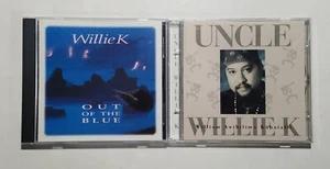 Willie K: Out of the Blue (1993) / Uncle Willie K (1995) CD LOT -- VG TESTED - Picture 1 of 8