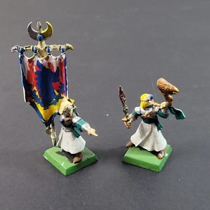 Warhammer Fantasy Battles - Unidad de Comando Altos Elfos - 3 Minis - Inc Banner - WFB - Imagen 1 de 11