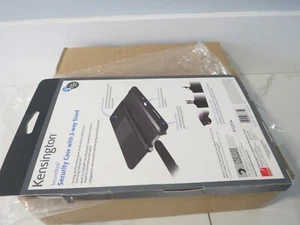 Kensington K67735US Secure Back, Case for Samsung Galaxy 10.1 w/2-Way Stand NEW - Picture 1 of 11