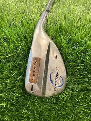 PureSpin Diamond Face Scoring Lob Wedge 62 Degree Steel Shaft RH - New GP Grip - Image 1 of 4