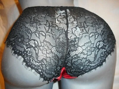 Intimissimi Women's Brief Red/Black Panty Medium & Large Sold Separate - Image 1 of 4