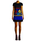 New Alice + Olivia X Keith Haring Basquiat Clyde Cotton A-Line Dress 12 10 $550