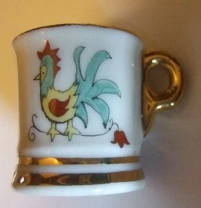 Victoria Flemming Miniature Mug With Rooster - Picture 1 of 9