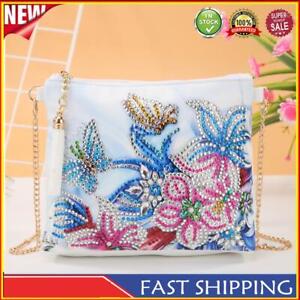 DIY Special Shaped Diamond Painting Leather Shoulder Bag Chain Crossbody Bags