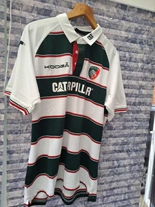 Kooga Leicester Tuilagi #13 Tigers Caterpillar Top- Superb Condition - Size M - Picture 1 of 7