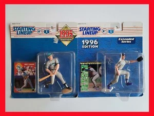 Lote de estatuillas de béisbol 1995 1996 alineación inicial Jeff Conine Eric Karros con tarjetas - Imagen 1 de 5