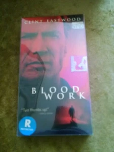 BLOOD WORK - [VHS MOVIE] Clint Eastwood, detective action film - Picture 1 of 2