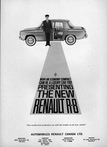 1963 Renault R-8 "Presenting the New R-8" Original Ad - Picture 1 of 1