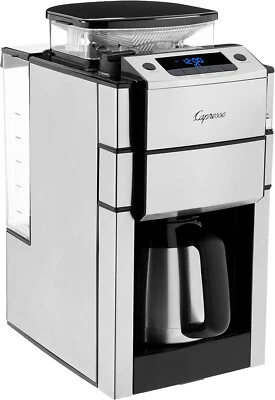 Capresso 488.05 Team Pro Plus Coffee Maker, Thermal Carafe, 10 Cup, Silver - Image 1 of 4