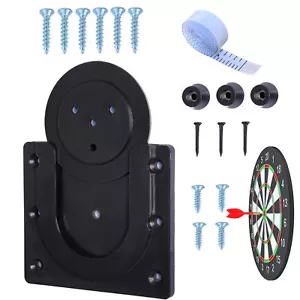 Dartboard Mounting Bracket Hardware Kit Wall Dart Board Hanger Accessories - Picture 1 of 10