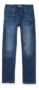 Levi Strauss Signature Gold Boys' Pull On Slim Fit Jean, Aquarium, 8 - Picture 1 of 4