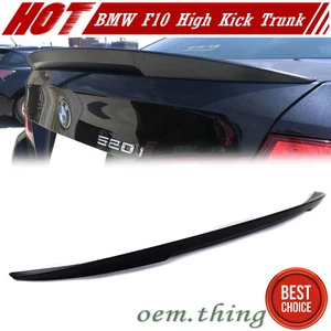 Fit For BMW 5-Series F10 P Type High Kick Trunk Spoiler 2016 550i 523i - Picture 1 of 1
