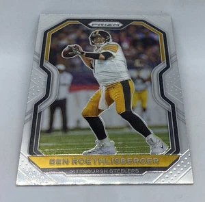 BEN ROETHLISBERGER 2020 Panini Prizm Base Football Card #65 STEELERS - Picture 1 of 3
