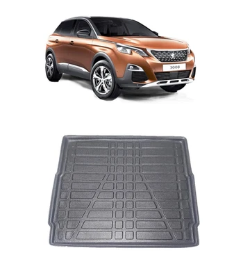 LAS PEUGEOT 3008 2016-2024 Tailored Boot Liner Floor Mat Heavy Duty Anti Slip - Image 1 of 4