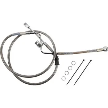 DS SS Rear Brake Line Kit w non ABS Harley-Davidson Road Glide 2015-2019 - Image 1 of 4