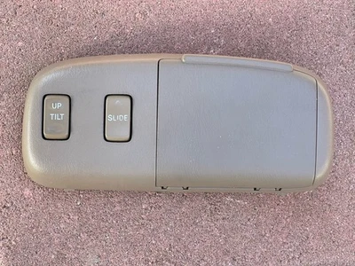 1996-1998 Toyota 4Runner Overhead Console Sunroof Switch Tan OEM - Image 1 of 4