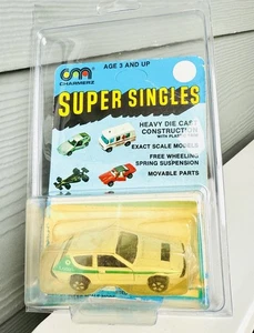 1970s PLAYART PEELERS DIECAST HONG KONG LOTUS ELITE, WHITE & GREEN SEALED - Picture 1 of 5