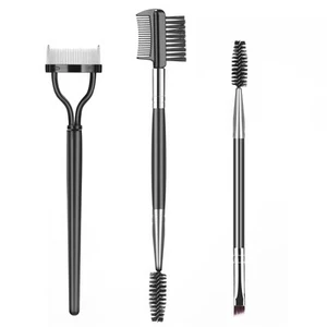 Eyebrow Brush Eyelash Separator Brow Comb & Lash Spoolie Professional Eye Mak... - Picture 1 of 8
