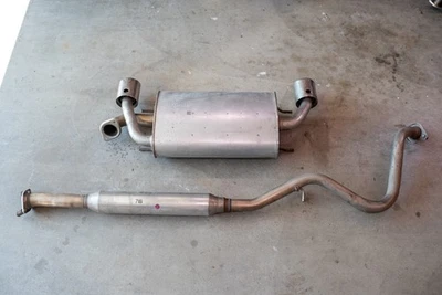 2013-2020 Toyota 86 Scion FRS Subaru Brz OEM Catback Exhaust - Image 1 of 4