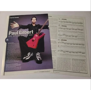 Paul Gilbert 2 Page Article/Clipping - Picture 1 of 1