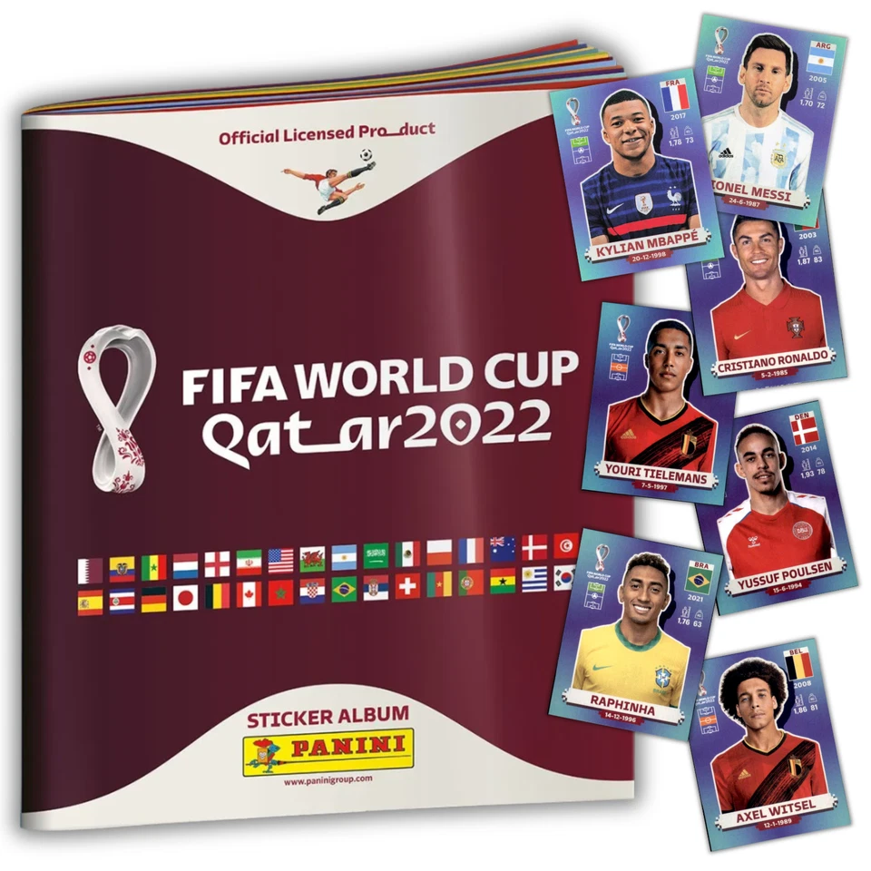 Panini FIFA WM World Cup WC 2022 Qatar | Fehlende Sticker aussuchen 1/3 Intern.
