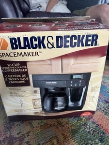 Black & Decker ODC440B Under Cabinet Spacemaker Coffee Maker. Black 12 Cup NEW - Picture 1 of 9