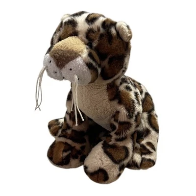 Webkinz Leopard Plush Stuffed Animal Toy Collectible Brown Spotted Cute - Image 1 of 4