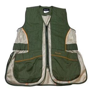 Allen Company Ace Range Shooting Zip Mesh Green Shooting Vest Men’s Size M/L - Picture 1 of 13