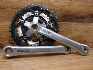 crankset Shimano Deore LX FC-M563 VIA Japan 22/32/42 T Shimano SG 175 mm 1993 - Picture 1 of 19