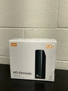 Western Digital 20TB WD Elements Desktop External Hard Drive-WDBWLG0200HBK-NESN - Picture 1 of 3