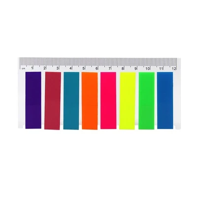 Creative Shaped Page Marker Colorful Index Tabs Fluorescent Sticky DOFG - Image 1 of 4
