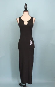 Size: S ÖLIVER Black Midi Dress Ribbed Sleeveless Round Neck Women - Picture 1 of 12