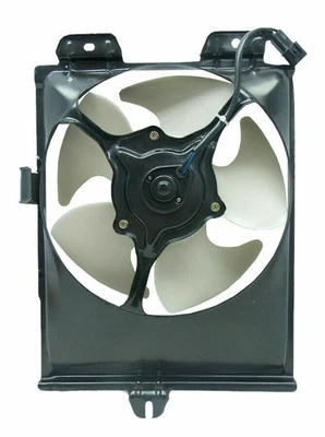 Conjunto de ventilador único condensador derecho para Mitsubishi Mirage 1997 2002 sedán Foto 1 de 2