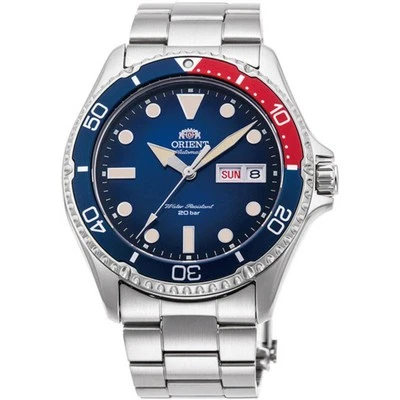 Orient Kamasu Sports Diver Blue Dial Stainless Steel Men's Watch RA-AA0812L39B - Image 1 of 4