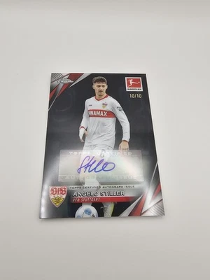 2024-25 Topps Cromo Bundesliga Zafiro BA-ANS Angelo Stiller Negro Automático/10  Foto 1 de 4