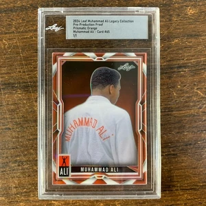 2024 Leaf Muhammad Ali Legacy Collection - Prismatic Orange - Card #65 Boxing - Bild 1 von 2