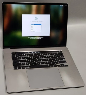 Apple MacBook Pro Retina 16" 2019 Intel i7-9750H @ 2,60 GHz 16 GB RAM 512 GB SSD Foto 1 de 4