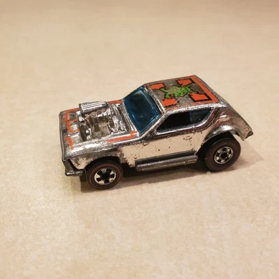 vintage Hot Wheels Super Chromes Gremlin Grinder redline minor wear - Image 1 of 4