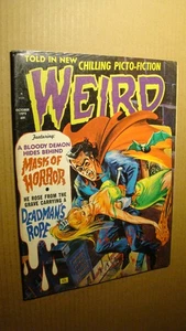 WEIRD 6 OCTOBER 1972 *NICE COPY* RARE EERIE PUBLICATION FAMOUS MONSTERS - Picture 1 of 1