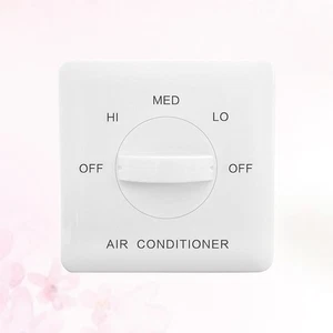 Thermal Control Fan Coil Three-speed Controller Air Conditioning - Afbeelding 1 van 11