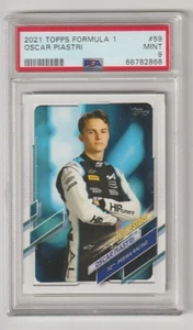 2021 Topps Formula 1 #59 Oscar Piastri PSA 9 - Picture 1 of 2