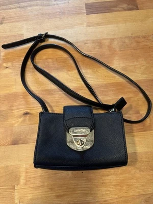 Calvin Klein Black Mini Crossbody Purse - Image 1 of 4
