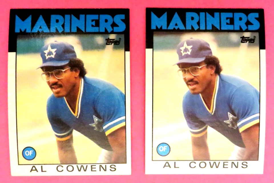 2 - 1986 Topps, Seattle Mariners - AL COWENS - Image 1 of 1