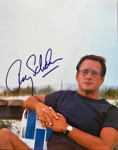 Roy Scheider Chief Brody Jaws Firmado Autógrafo 8x10 Foto Rara Con Prueba K9 Certificado de Autenticidad - Imagen 1 de 4