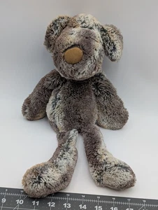 Nat Jules Brown Gray Dog Plush Puppy 16 Inch 2010 Stuffed Animal Toy - Picture 1 of 7