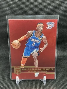 2021-22 Donruss Elite #164 Shai Gilgeous-Alexander Red SP - Picture 1 of 2