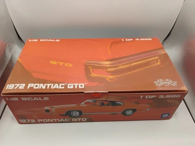 GMP 1972 Pontiac GTO Red 1 Of 3,996 1:18 Scale - Image 1 of 4