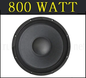 SUBWOOFER 800 WATT WOOFER 30 CM 12" POLLICI AUTO 4 OHM 185 watt rms - Imagen 1 de 2